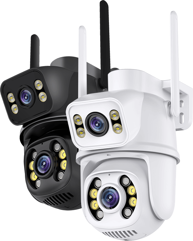 Nakavision C1 dual-lens pan/tilt security camera